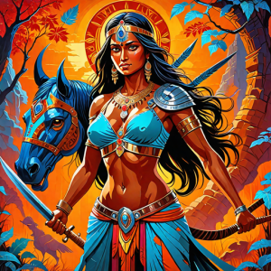 Indian goddess of war and death - 11.png