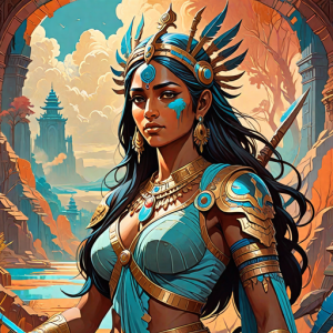 Indian goddess of war and death - 12.png