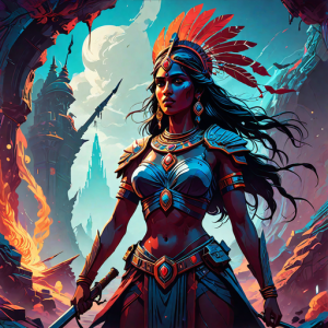 Indian goddess of war and death - 17.png