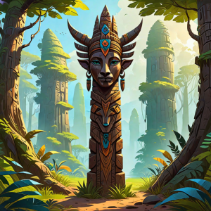 Pagan totem in African jungle - 2.png