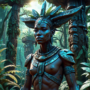 Pagan totem in African jungle - 3.png