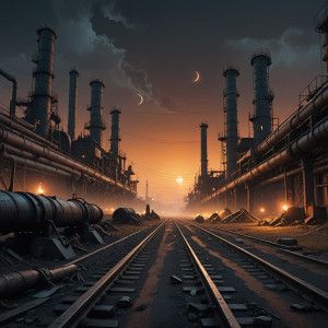 Poisonous pipeline in industrial wasteland under black moon - 1.jpg