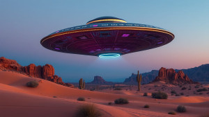 UFO over Arizona desert.jpg