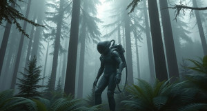 Alien astronaut in Oregon forest.jpg