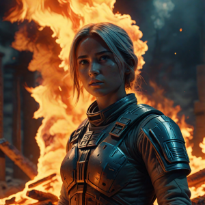 Female Christian martyr on a burning pyre - 7.png