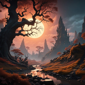 Brownish mystical garden.jpg