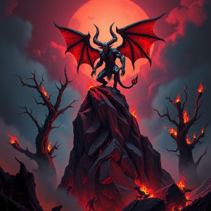 Demon Alastor on the rock.jpg
