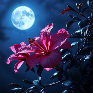 Deadly Azalea flower under black moon.jpg