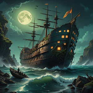 Death ship in the Caribbean under Black Moon.jpg