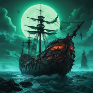 Death ship in the Caribbean under Black Moon - 10.jpg