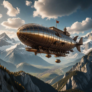 Steampunk airship - 1.png