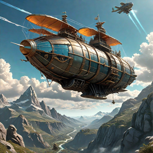 Steampunk airship - 4.png