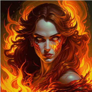 Burning face of a beautiful demoness - 5.png