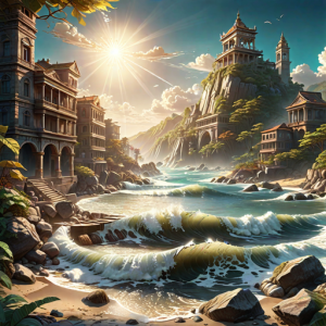 Tsunami destroys ancient coastal city - 3.png