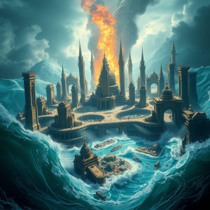 Destruction of the city of Atlantis.jpg