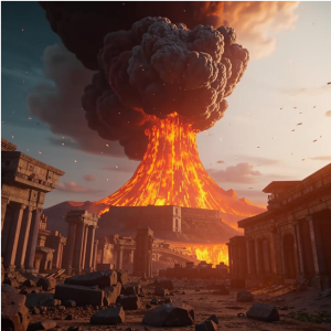 Volcanic eruption destroys ancient city - 11.png