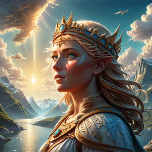 Face of Freyja in the sky over Scandinavian fjord - 2.png