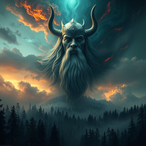 Face of Wotan in the sky over Black forest.jpg