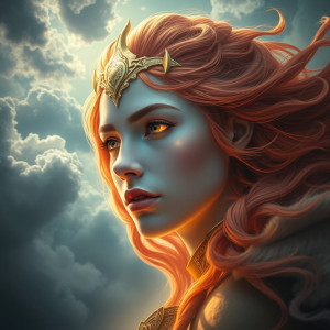 Face of goddess Freyja in the sky over Asgard.jpg