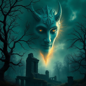 Face of demon in the sky over Irish forest.jpg