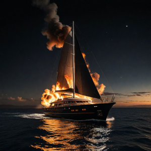 Burning yacht in the Caribbean - 5.png