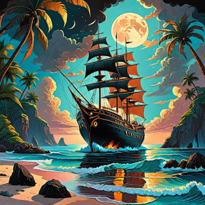 Burning yacht in the Caribbean - 14.png