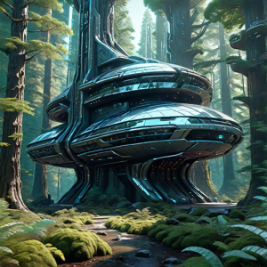 Giant futuristic building in Oregon forest - 5.png