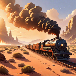 Burning armored train in Arizona desert - 2.png