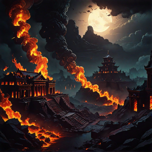 Fire from the sky destroys great ancient city - 1.png
