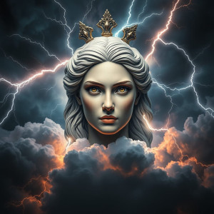 Face of Roman goddess of lightning.jpg