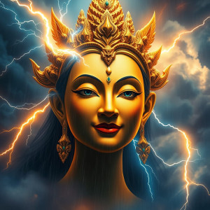 Face of Thai goddess of lightning.jpg