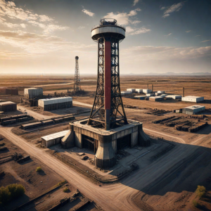 Tesla tower in industrial wasteland.png