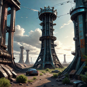 Tesla tower in industrial wasteland -4.png