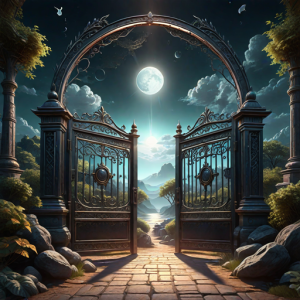 Gates to otherworld under Black Moon - 2.png