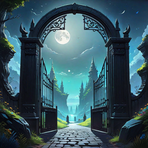 Gates to otherworld under Black Moon - 3.png