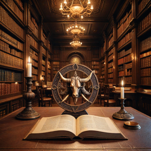 Grimoire of Taurus in magical library.png