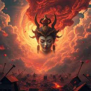 Face of Japanese goddess of War.jpg