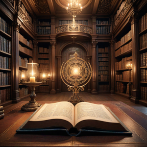 Grimoire of Libra in magical library.png