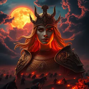 Face of Nordic goddess of War.webp