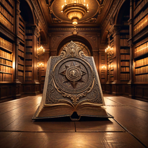 Grimoire of Capricorn in magical library.png