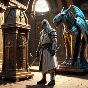 Knight Templar standing next to Ark - 3.png