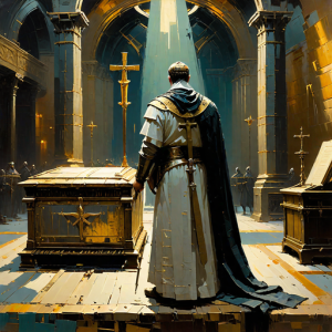 Knight Templar standing next to Ark - 4.png