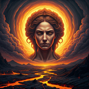 Face of Roman goddess of fire.jpg