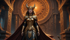 Goddess Freyja in Valhalla - 1.jpg