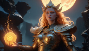 Goddess Freyja in Valhalla - 2.jpg