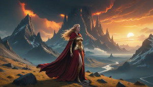 Goddess Freyja in Valhalla - 5.jpg