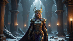 Goddess Freyja in Valhalla - 6.jpg