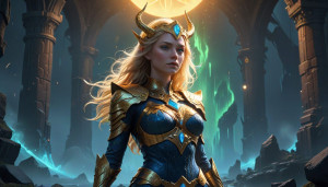 Goddess Freyja in Valhalla - 7.jpg