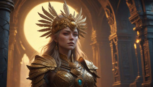 Goddess Freyja in Valhalla - 8.jpg