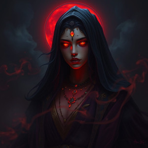 Face of goddess of darkness in the sky.jpg